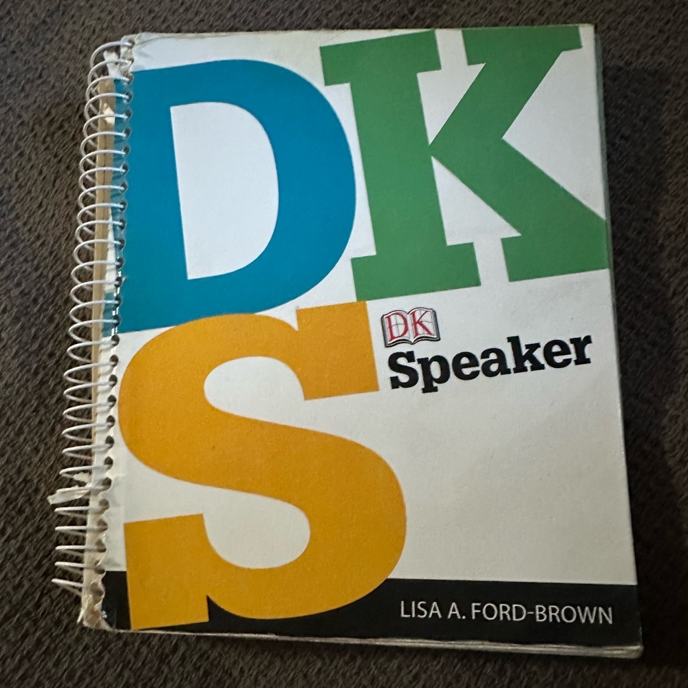 DKS speaking book